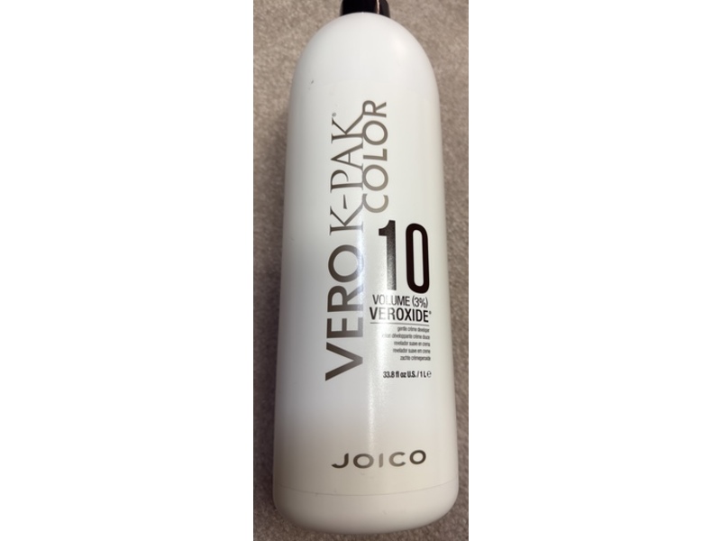 Joico Vero K-Pak Color, 10 Volume 3% Veroxide, 33.8 fl oz/1 L