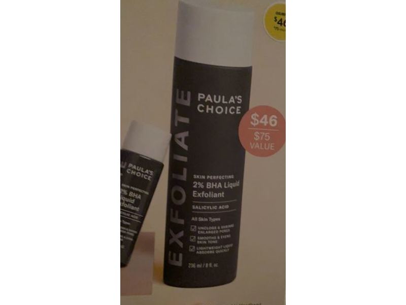 Paula's Choice Exfoliate, Salicylic Acid, 8 fl oz/236 mL Ingredients