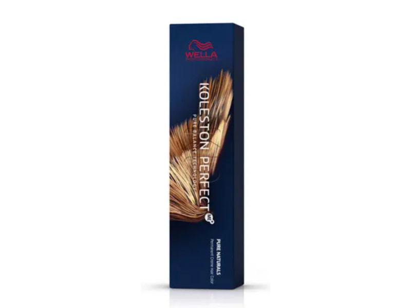 Wella Professionals Koleston Perfect ME+ Pure Naturals Permanent Creme Hair Color, 77/0 Intense Medium Blonde, 2.7 oz/76 g