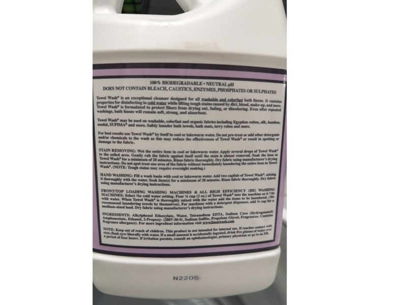 Le Blanc Towelwash, Original, 64 fl oz