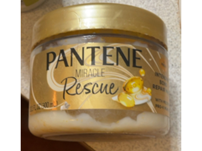 Pantene Miracle Rescue Intensive Bond Repair Mask, Pro - V Pearls, 10.1 fl oz/300 mL