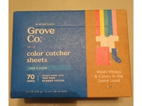 Grove Co Color Catcher Sheets, Free & Clear, 4.4 oz/126 g , 70 Count - Image 3
