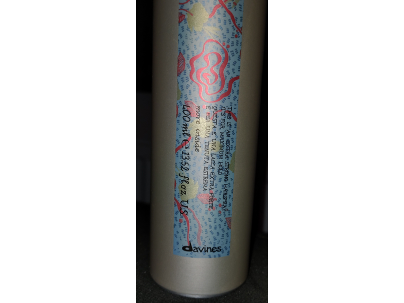 Davines Extra Strong Hairspray, 13.52 fl oz/400 mL