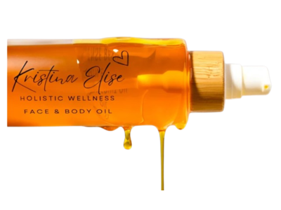 Kristina Elise Organic Body & Face Oil, 3.5 oz