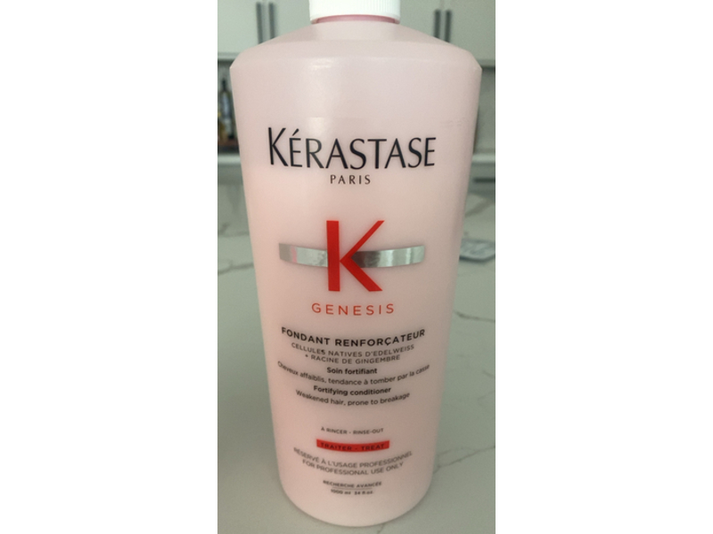 Kerastase Genesis Fondant Renforcateur Treat Fortifying Conditioner, 34 fl oz/1000 mL