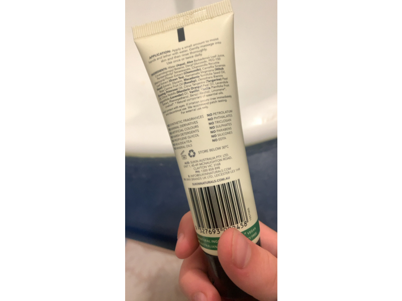 Sukin Signature Foaming Facial Cleanser, 1.69 fl oz/50 mL