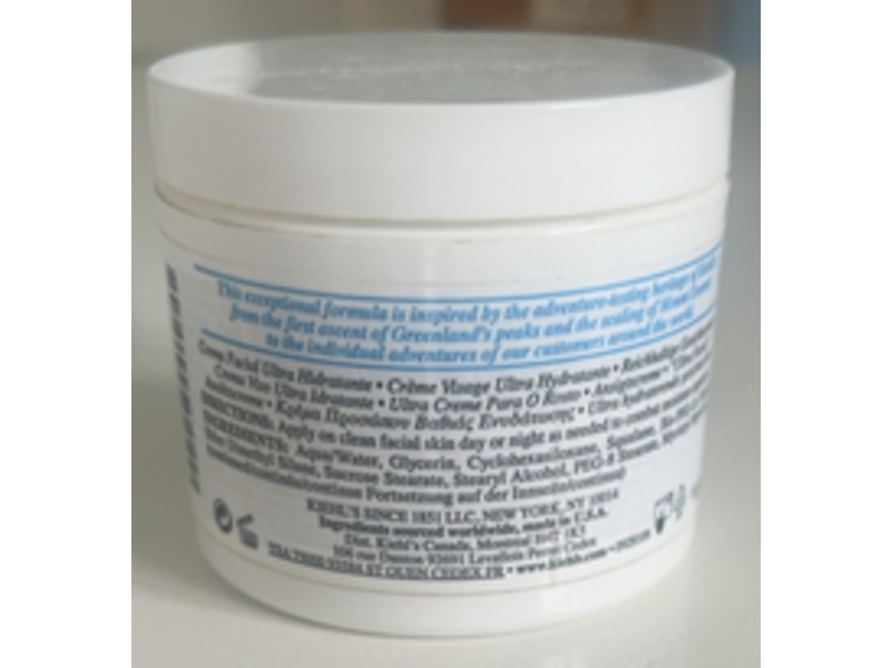 Kiehl's Since 1851 Ultra Facial Cream, Glacial Glycoprotein, 4.2 oz/125 mL