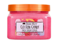 Tree Hut Shea Sugar Scrub, Cotton Candy, 18 oz/510 g - Image 2