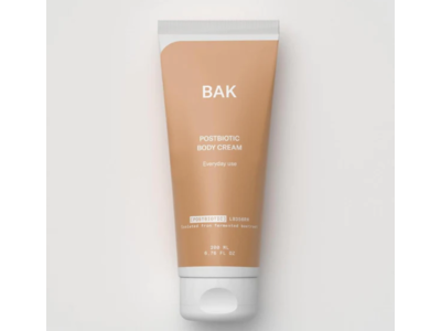 Bak Postbiotic Body Cream, 6.76 fl oz/200 mL