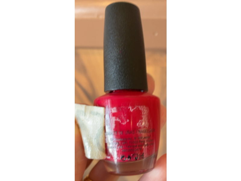 O.P.I Nail Lacquer, Color So Hot It Berns, 0.5 fl oz/15 mL