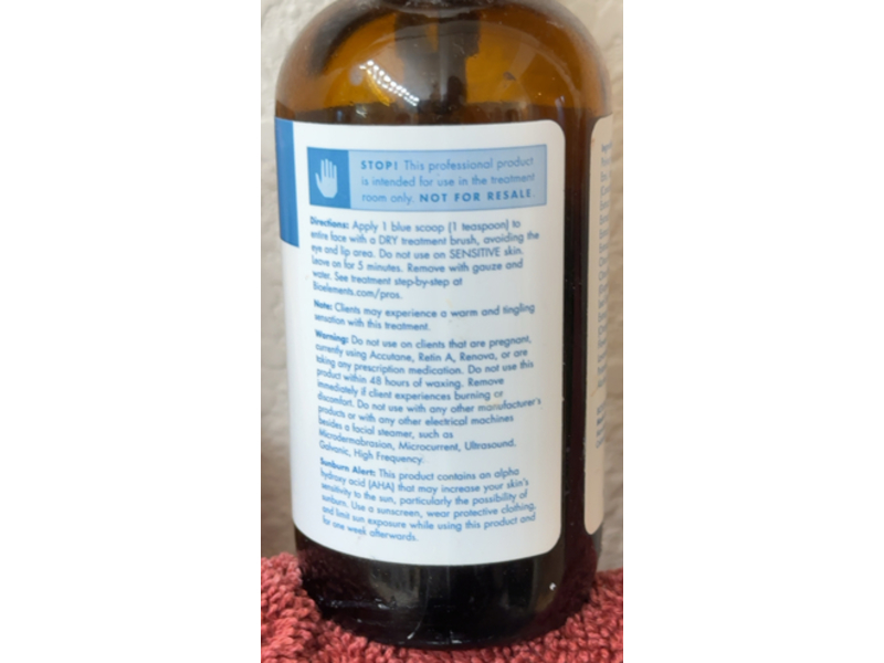 Bioelements Glycolic Detox Charcoal Peel, Level 3, 4 fl oz/118 mL