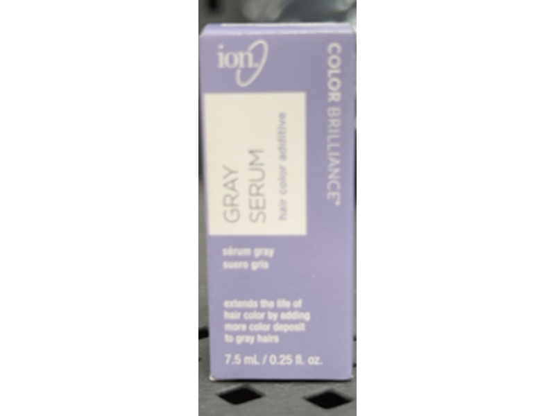 Ion Hair Color Additive Serum, Gray, 0.25 fl oz/7.5 mL
