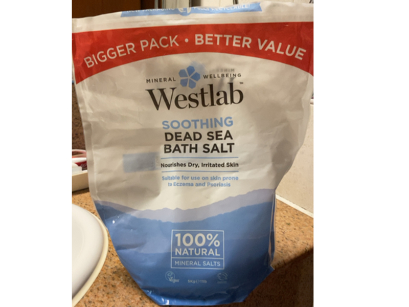 Westlab Soothing Bath Salt, Dead Sea, 5kg