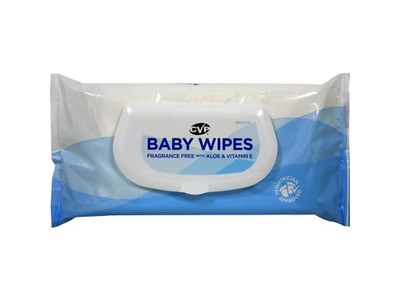 CVP Baby Wipes, Aloe & Vitamin E, 40 Count