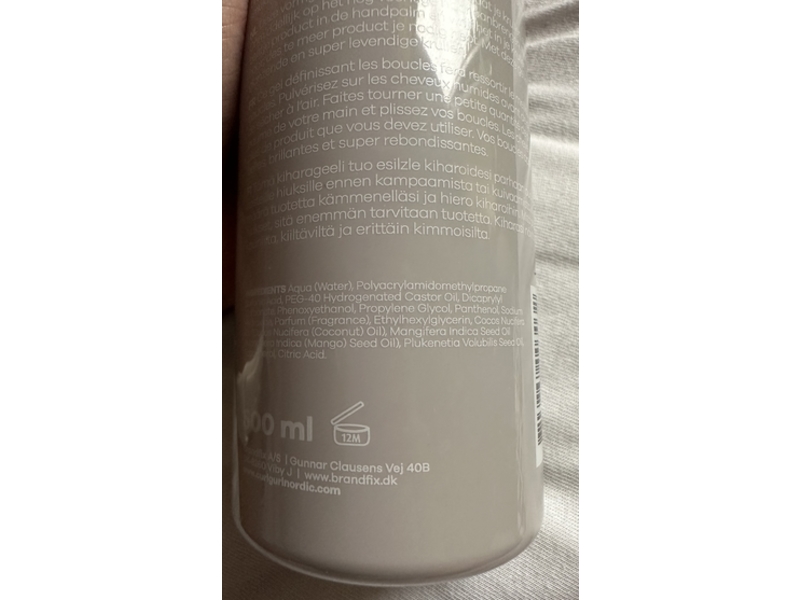 Curl Girl Curling Gel, Curl Activator Step 5, 500 mL