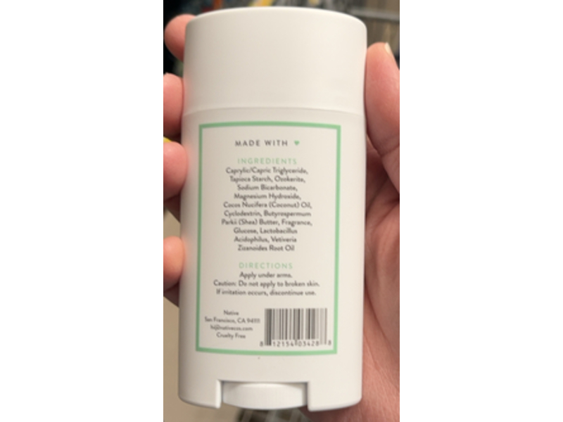 Native Deodorant, Surf & Sea Moss, 2.65 oz/75 g