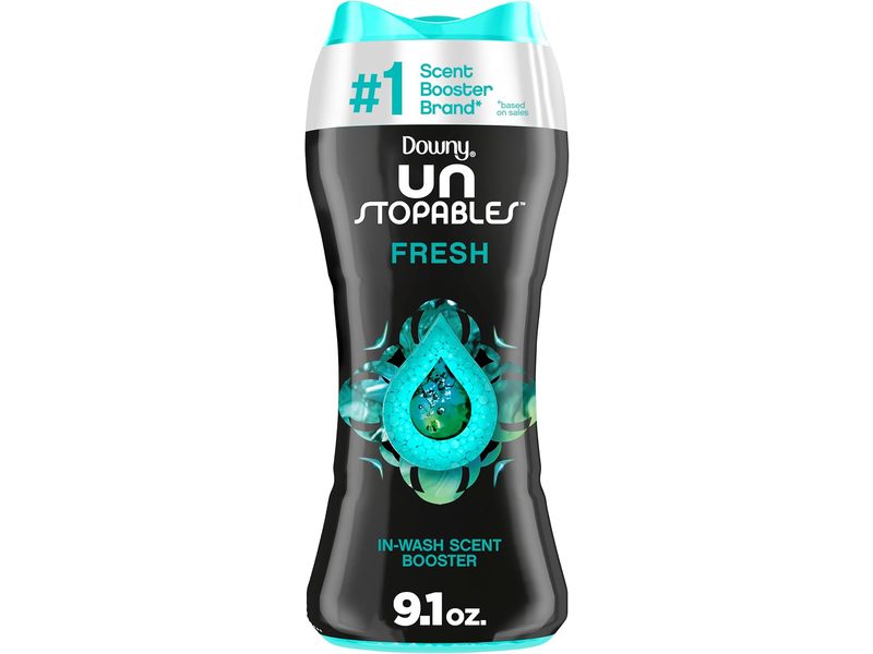Downy Unstopables In-Wash Scent Booster Beads, Fresh, 9.1 oz/257 g