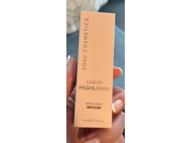 Sosu Cosmetics Liquid Highlight, Spotlight, 0.3 fl oz/9 mL
