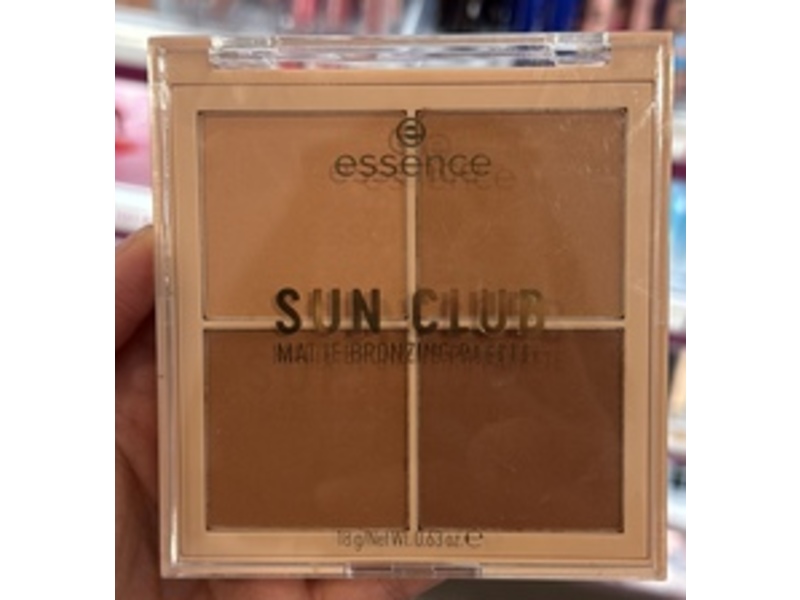 Essence Matte Bronzing Palette, Sun Club, 0.63 oz/18 g