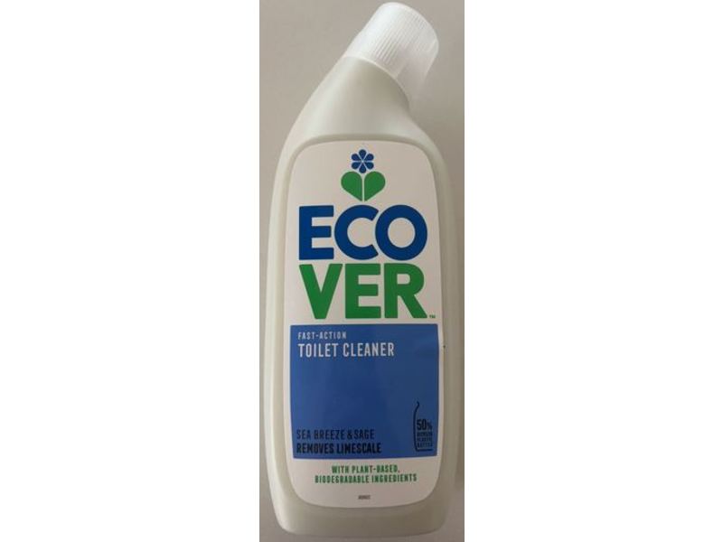 Ecover Fast-Action Toilet Cleaner, Sea Breeze & Sage, 0.75 L