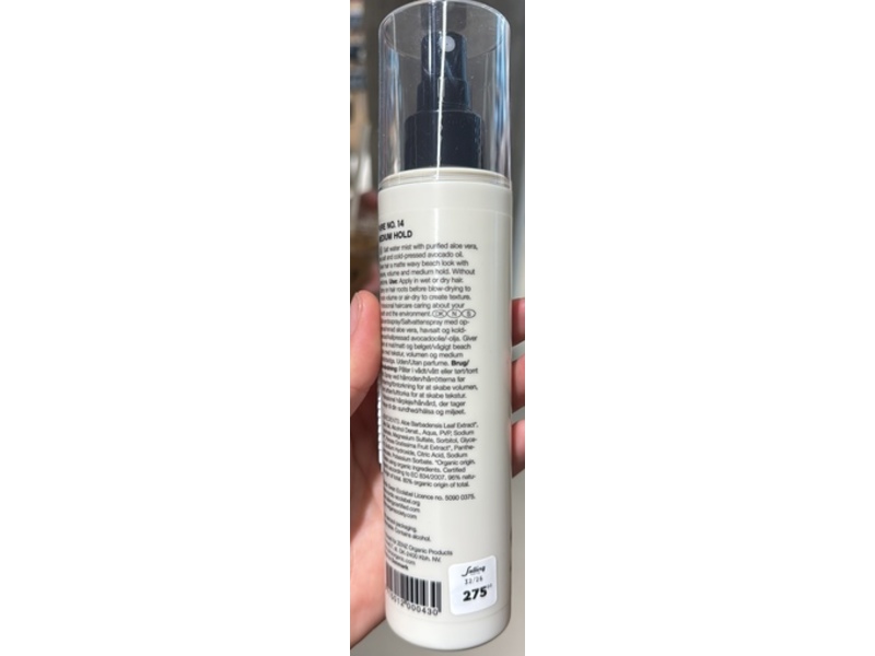 Zenz Pure No.14 Salt Water Spray, 6.7 fl oz/200 mL