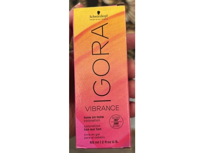 Schwarzkopf Professional Igora Vibrance Tone On Tone Coloration, Extra Light Blonde Cendre, 2 fl oz/60 mL