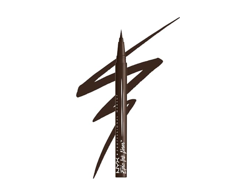 Nyx Professional Makeup Waterproof Epic Ink Liner, 03 Dark Chocolate, 0.03 fl oz/1 mL