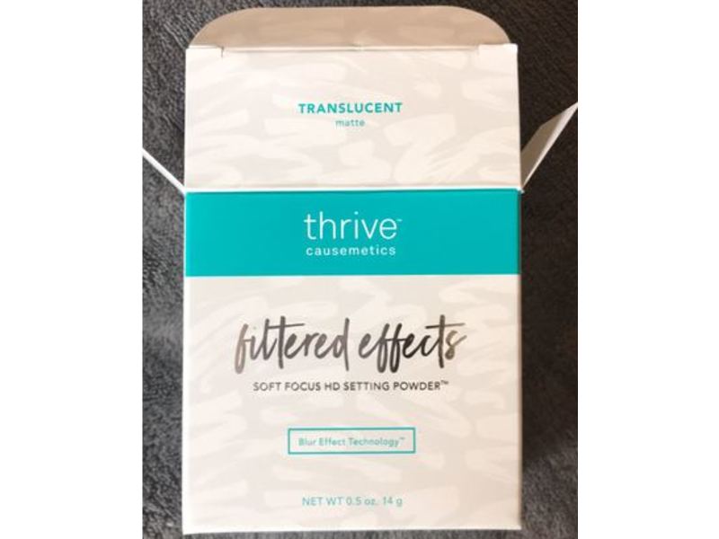 Thrive Causemetics Filtered Effects Soft Focus Hd Setting Powder, Translucent Matte, 0.5 oz/14 g