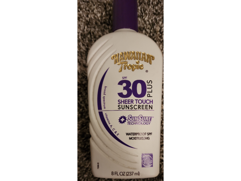 Hawaiian Tropic Waterproof Moisturizing, SPF 30, 8 fl oz/237 mL