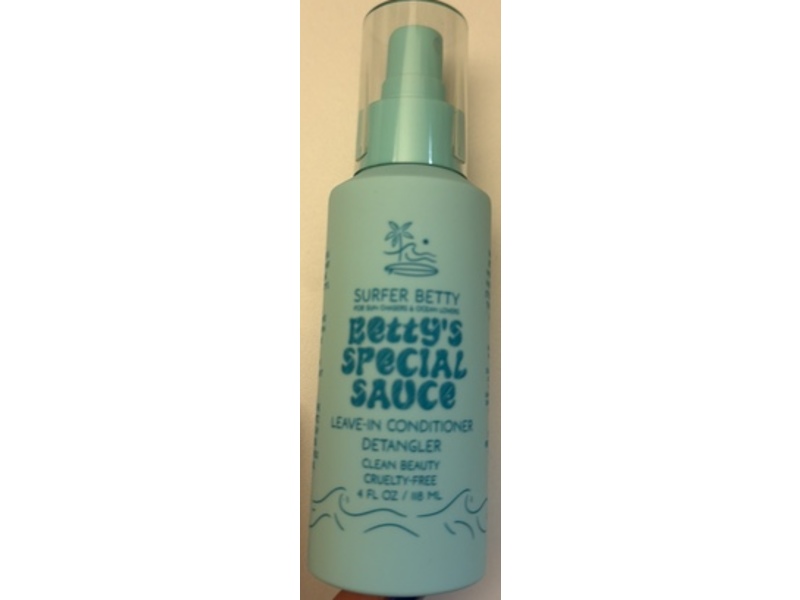 Surfer Betty Betty's Special Sauce Leave-In Conditioner & Detangler, 4 fl oz/118 mL