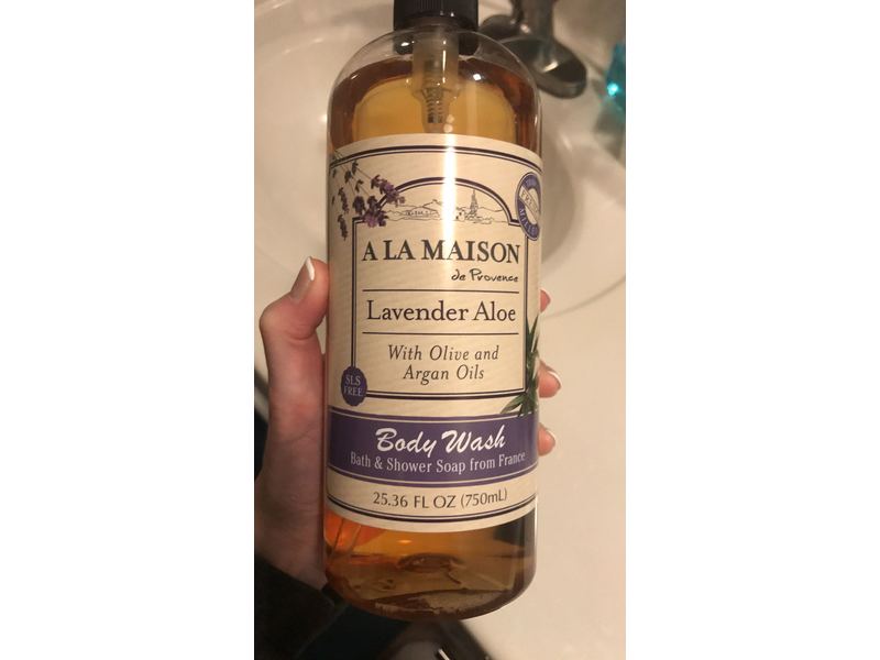 A La Maison Lavender Aloe Body Wash, 25.36 fl oz (750 mL)