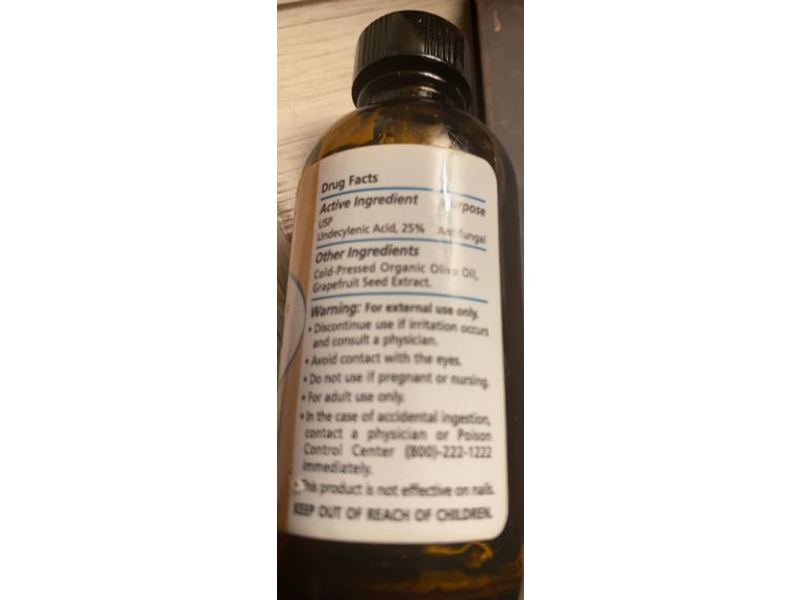 Baar Antifungal Toelieva Liquid Solution, 2 fl oz/60 mL