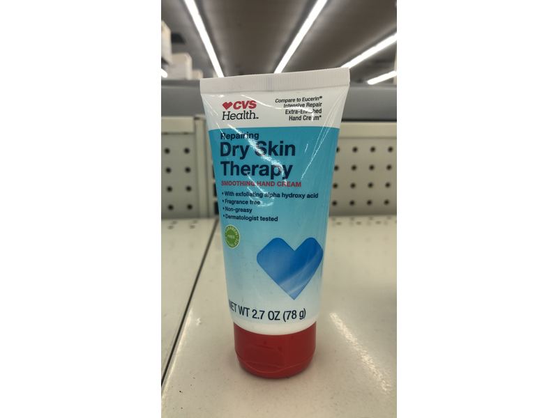 CVS Health Repairing Dry Skin Therapy Soothing Hand Cream, 2.7 oz/78 g