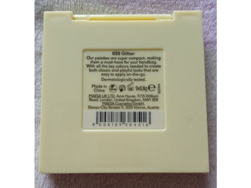 Boots No.17 Eyeshadow Palette, 050 Glitter, 0.8 g