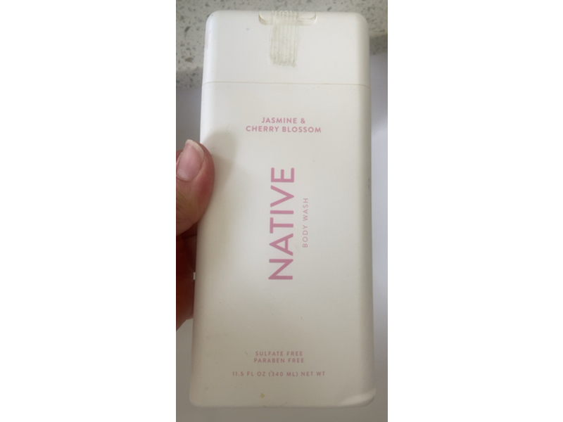 Native Body Wash, Jasmine & Cherry Blossom, 11.5 fl oz/340 mL