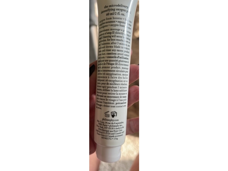 Philosophy The Microdelivery Detoxifying Oxygen Peel Duo, 2 fl oz/60 mL