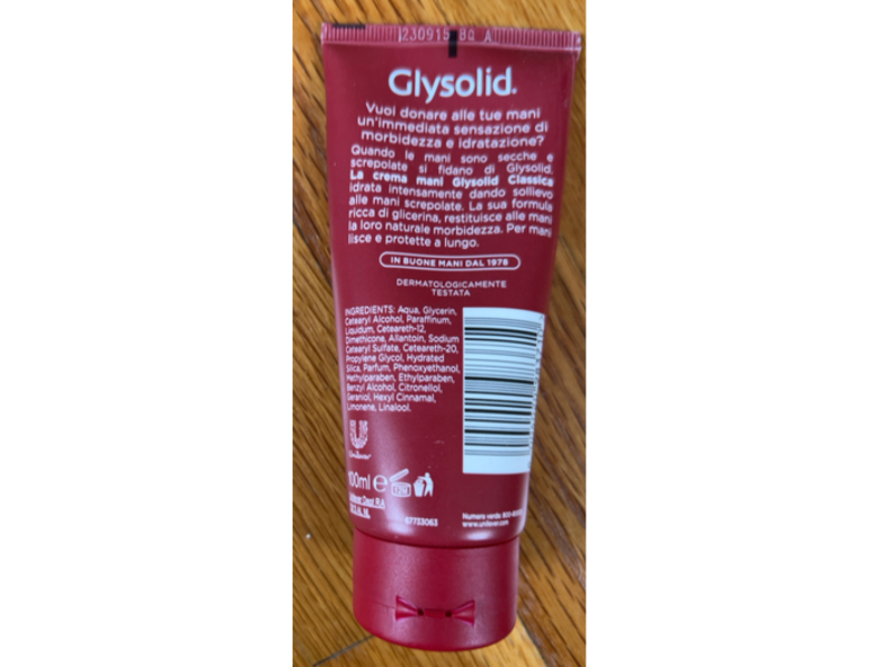 Glysolid Classic Intensive Moisture Hand Cream, 100 mL