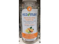 Eco-Max Gentle Foaming Hand Soap, Citrus Grove, Aloe Vera+Vitamin E, 10.5 fl oz/310 mL - thumbnail 2