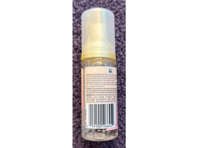 Jergens Sunless Tanning Medium Water Mousse, 1.5 fl oz/44 mL