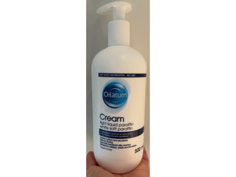 Oilatum Light Liquid Paraffin Cream, 500 mL