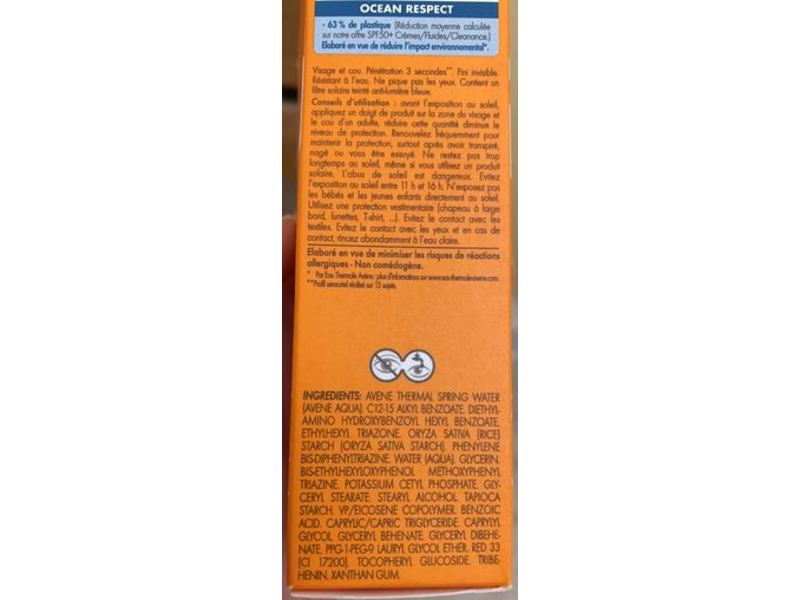 Avene Fragrance-Free Fluid, SPF 50+, 50 mL