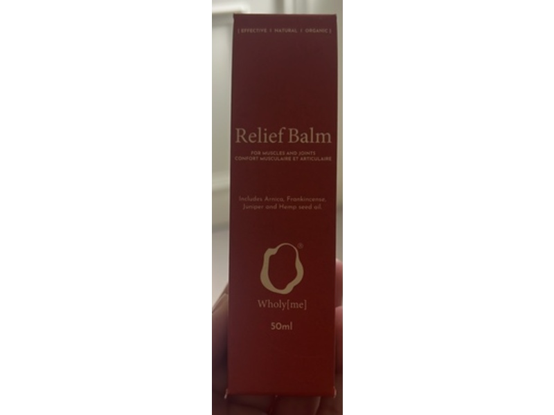 Wholy Me Muscle Relief Balm, 1.69 fl oz/50 mL