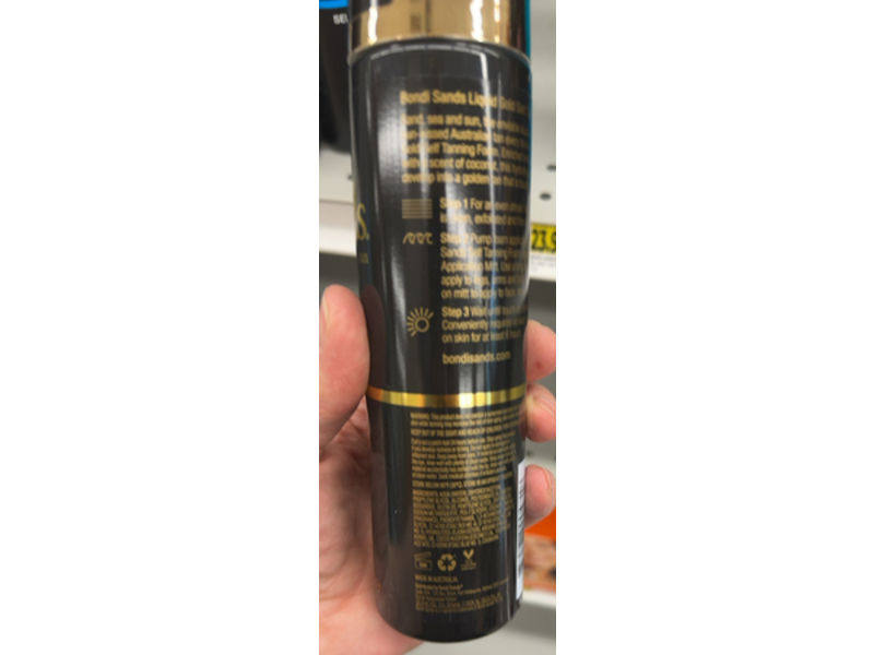 Bondi Sands Self Tanning Foam, Liquid Gold, Coconut Scent, 6.76 fl oz/200 mL
