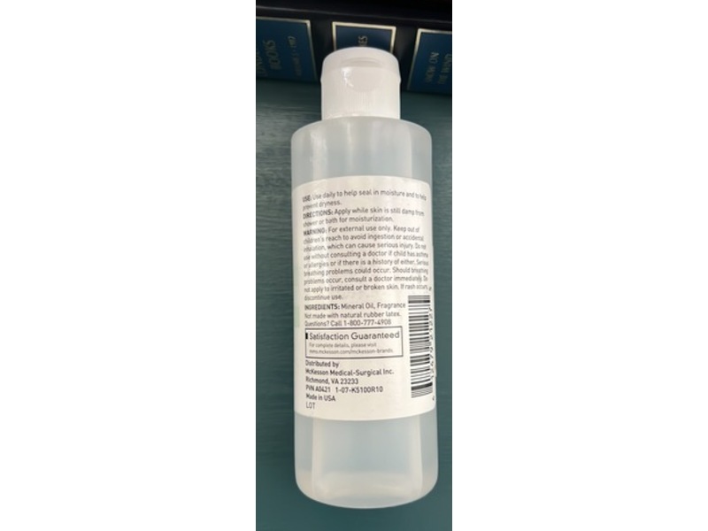 Mckesson Baby Oil, 4 fl oz/118 mL