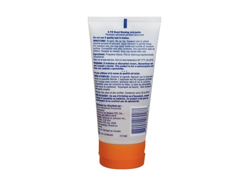K-Y Warming Jelly Personal Lubricant, 5-Ounce Tubes (Pack of 2) Ingredients  and Reviews