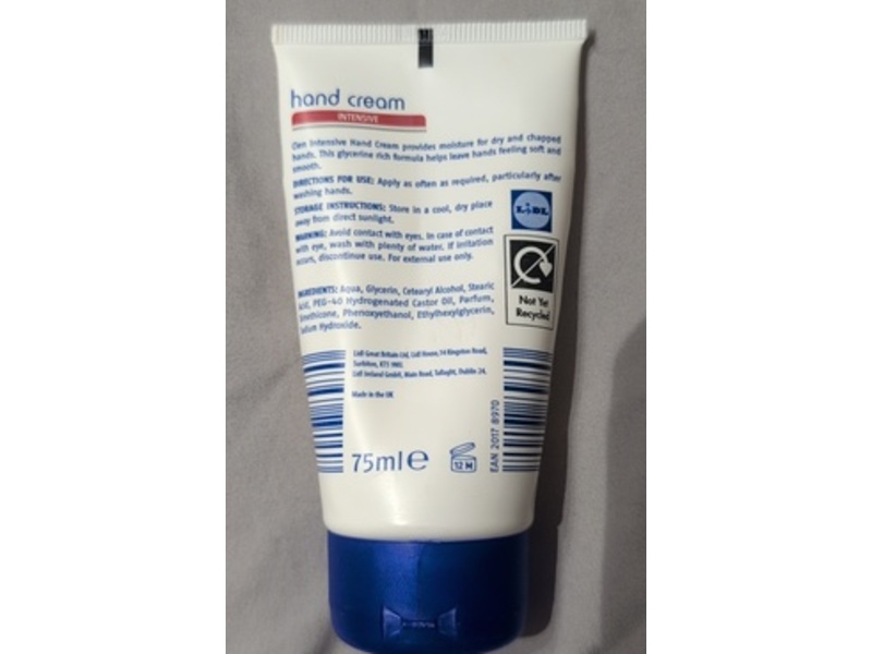 Cien Concentrated Hand Cream, Intensive, 75 mL