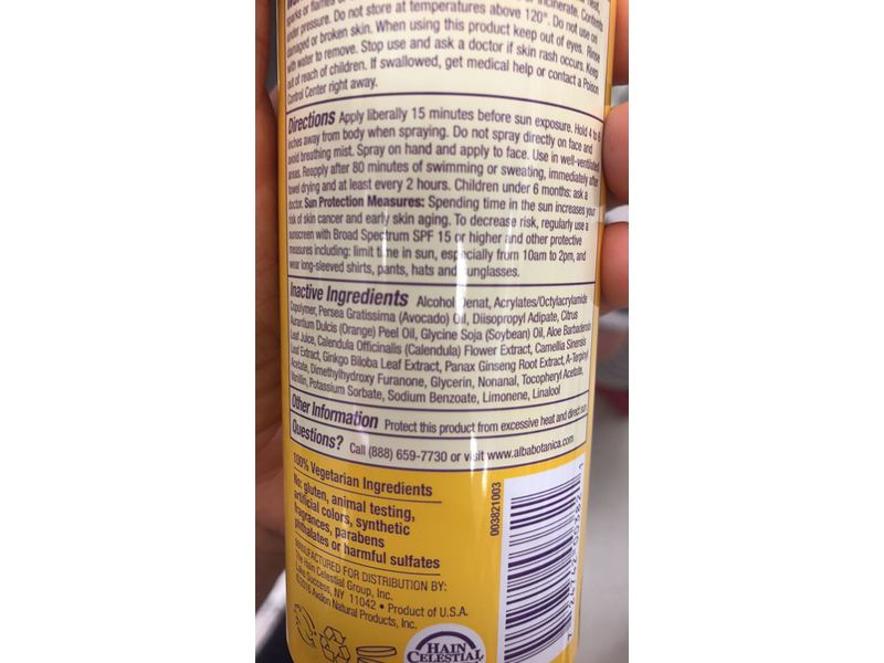 Alba Botanica Kids Clear Spray Sunscreen SPF 50, Tropical Fruit, 6 oz