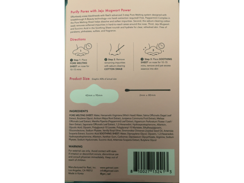 Rael Beauty Miracle Patch, 3 Count, Pack Of 2