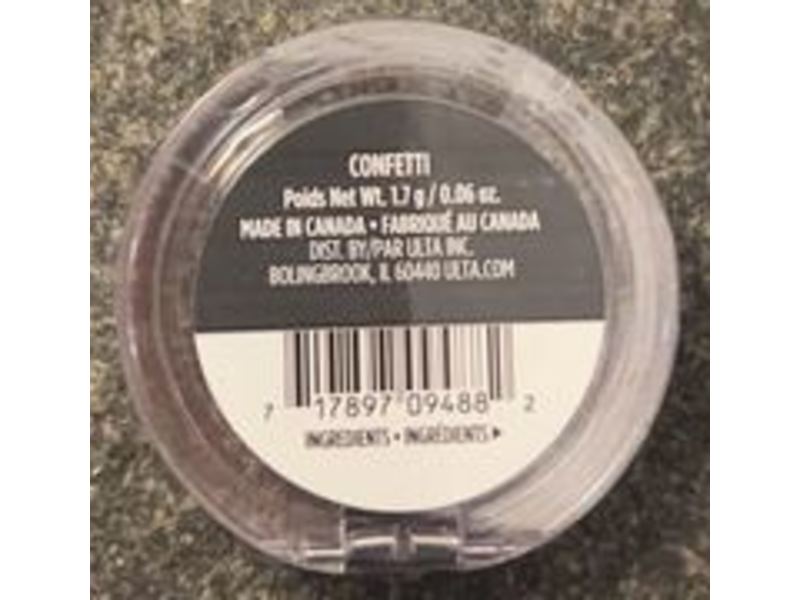 Ulta Beauty Bouncy Eye Shadow, Confetti, 0.06 oz/1.7 g