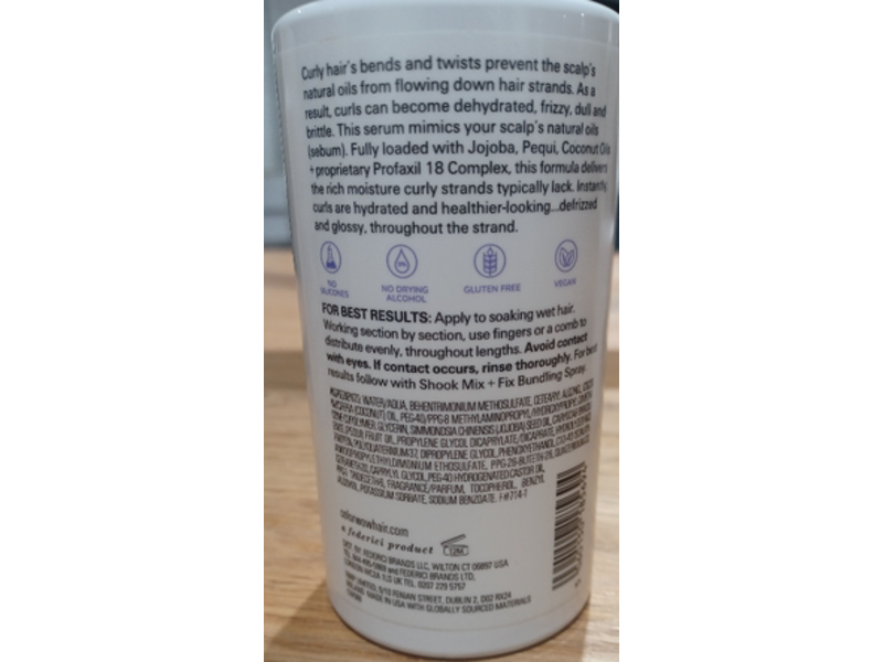 Curl Wow Flo-Etry Vital Natural Serum, 10 fl oz/295 mL